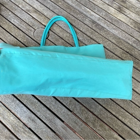 Lancome Tote Bag Blue Turquoise - Picture 6 of 9